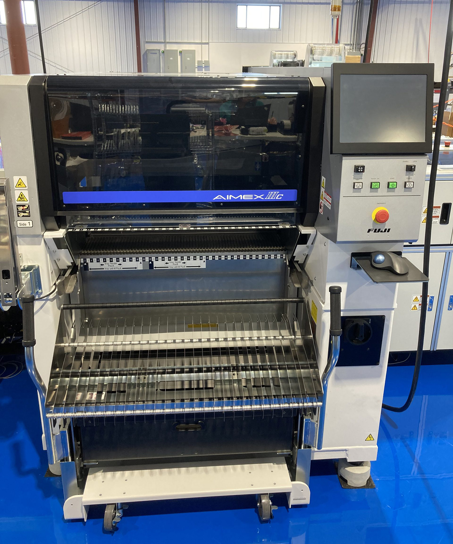 A pick-and-place machine