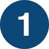 Number 1 in a blue circle