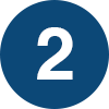 Number 2 in a blue circle