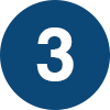 Number 3 in a blue circle